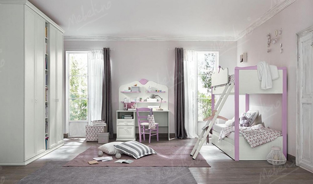 Очаровательная детская мебель для двух принцесс Md148
