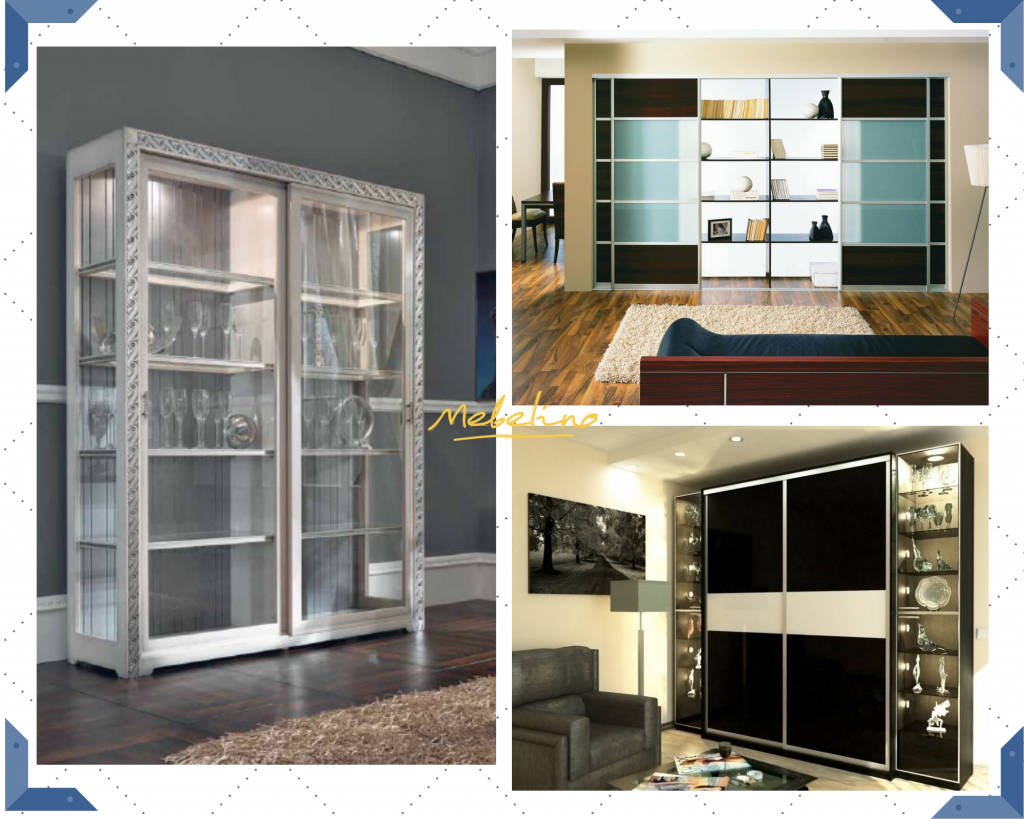 Шкаф-купе: наполнение из стекла Шкаф-купе: наполнение из стекла