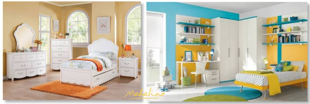 Белая мебель для комнаты девушки-подростка Белая мебель для комнаты девушки-подростка