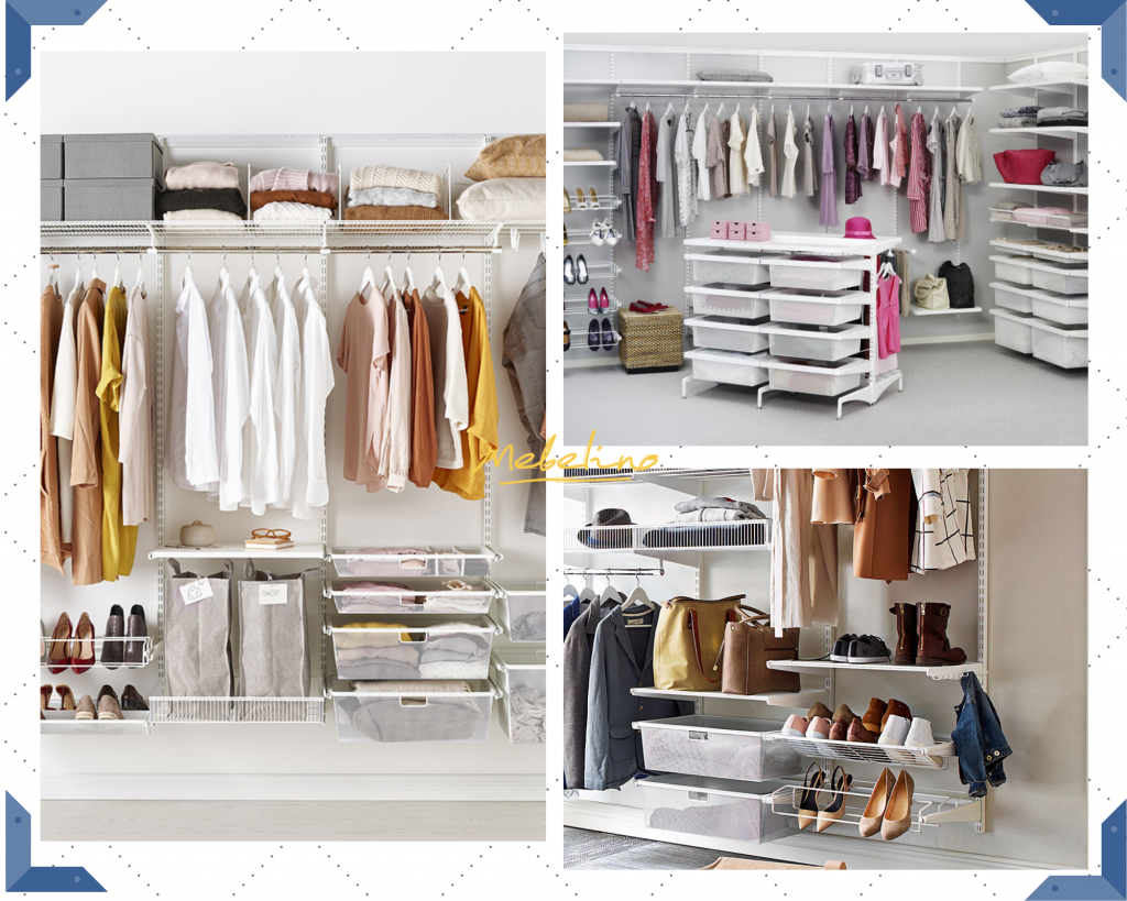 Шкаф-купе: наполнение из пластика Шкаф-купе: наполнение из пластика