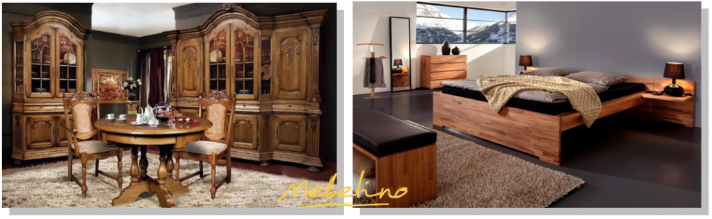 Мебель из массива дерева дуба Мебель из массива дерева дуба
