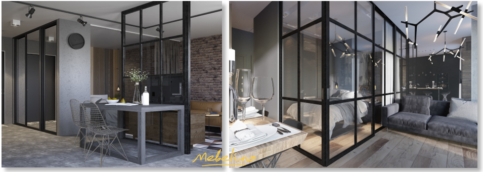 Прямые и угловые перегородки лофт Прямые и угловые перегородки лофт