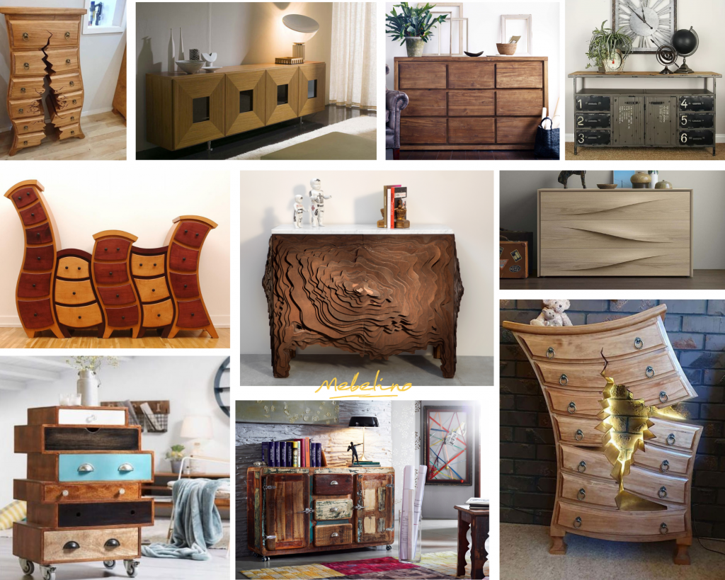 Комоды из массива дерева: виды Комоды из массива дерева: виды