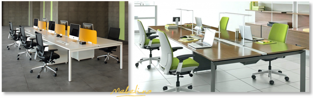 Офисная мебель: бенч системы Офисная мебель: бенч системы