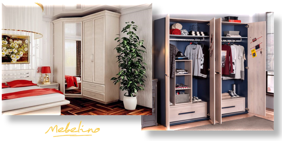 Распашной шкаф в комнате Распашной шкаф в комнате