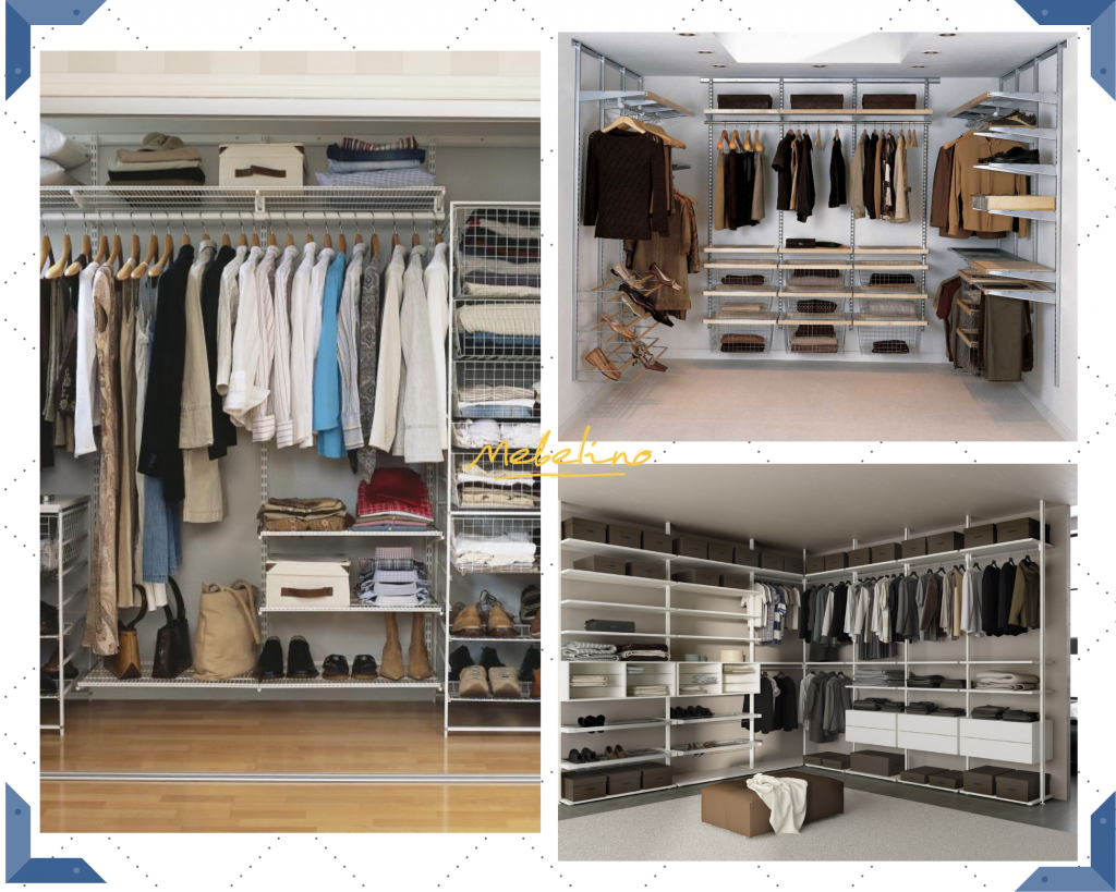 Шкаф-купе: наполнение из металла Шкаф-купе: наполнение из металла