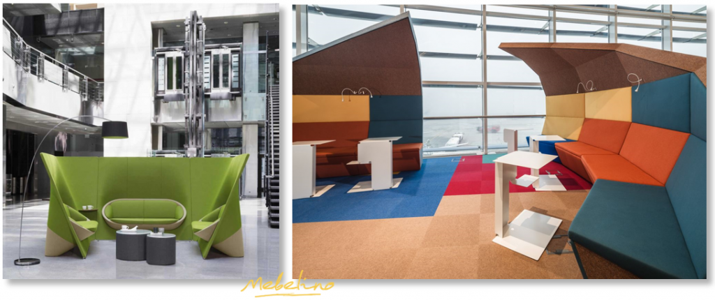 Офисная мебель для лаунж-зоны Офисная мебель для лаунж-зоны