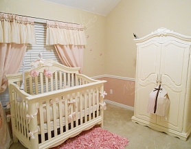 Элегантная мебель для комнаты новорожденной малышки Md263